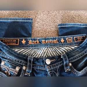 Size 28 Rock revival jeans